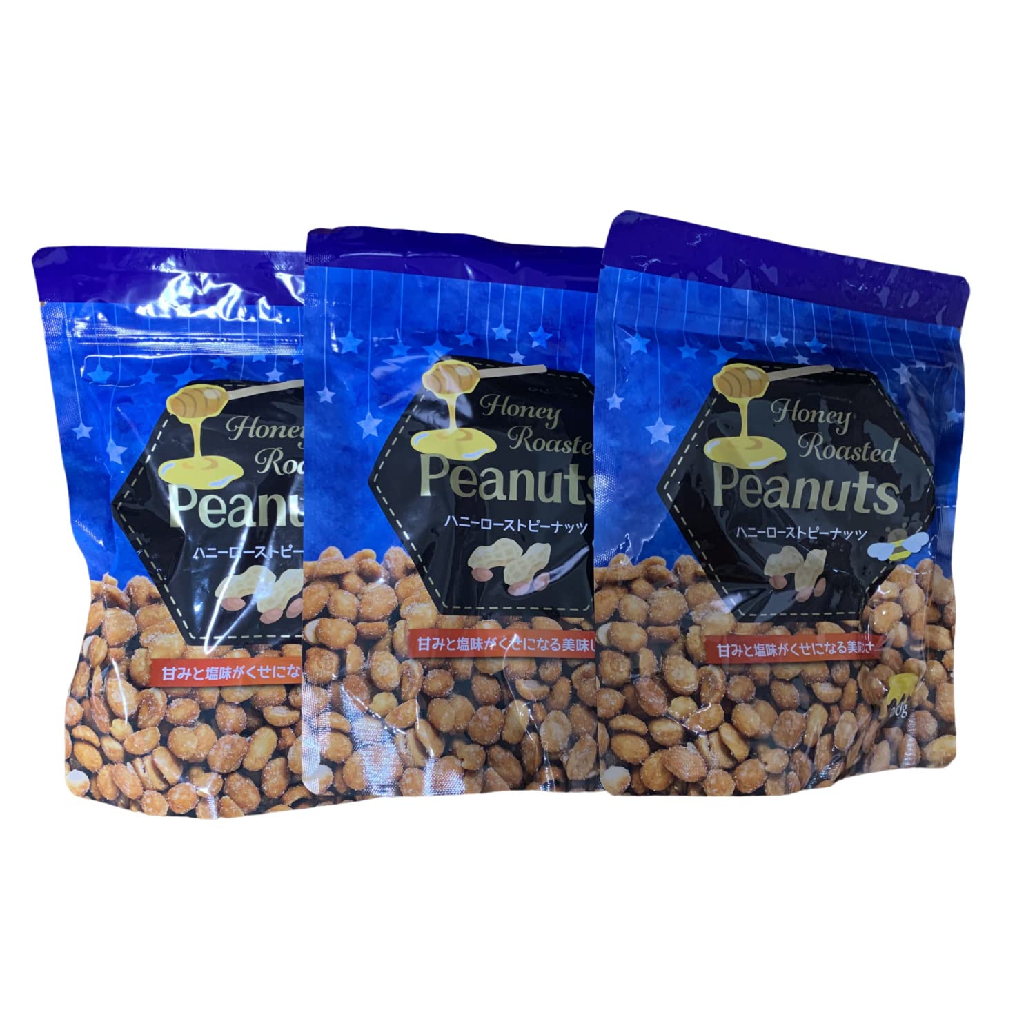 Amazon.co.jp: 神戸物産 ハニーローストピーナッツ 300g (3個セット