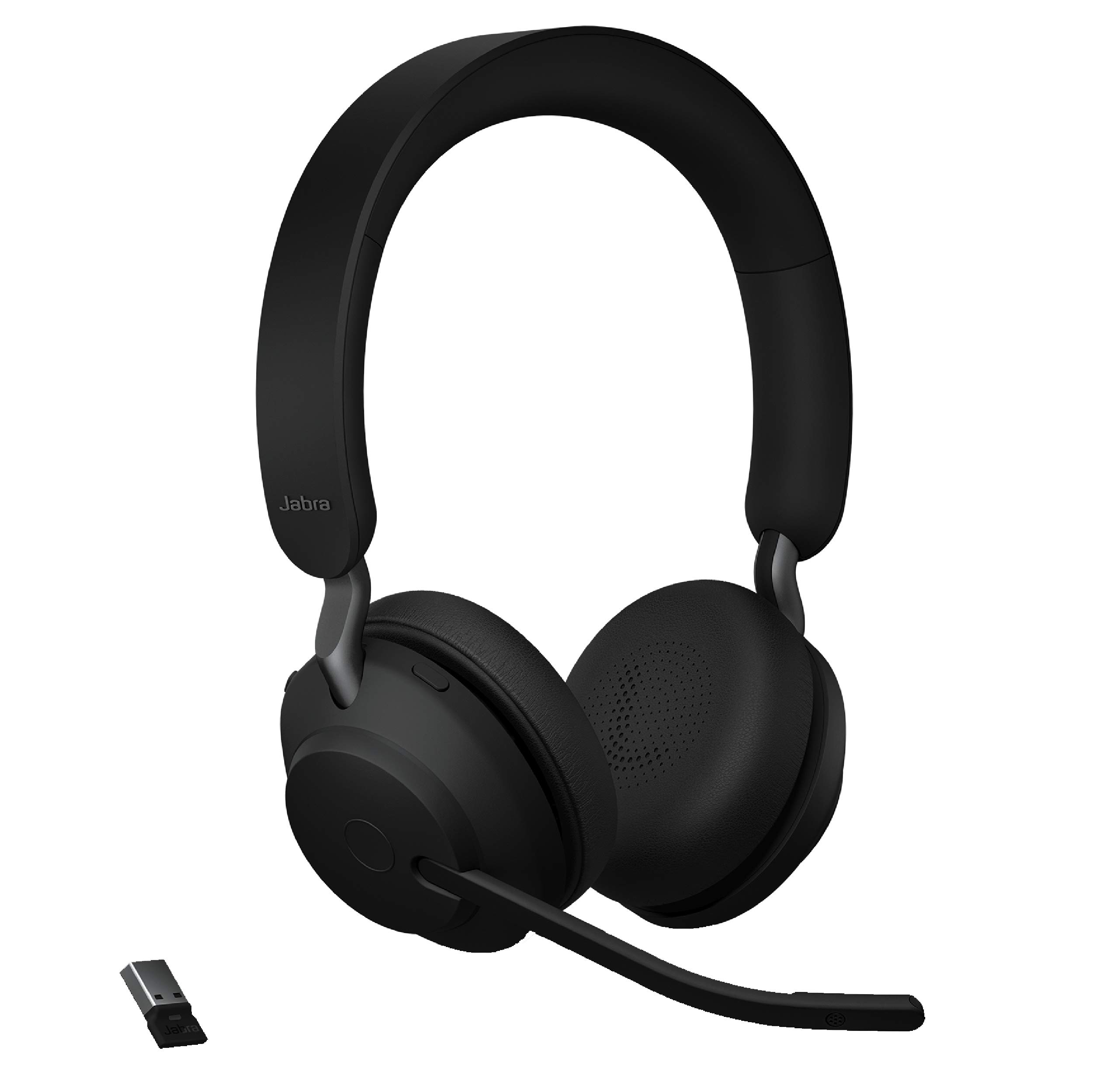 Amazon.com: Jabra Evolve2 65 MS Wireless Headphones with Link380a