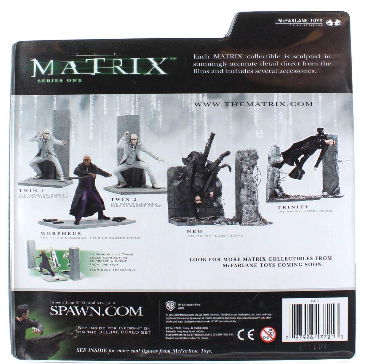 Amazon | NEO #1 action figure from The MATRIX Movie by MCFARLANE