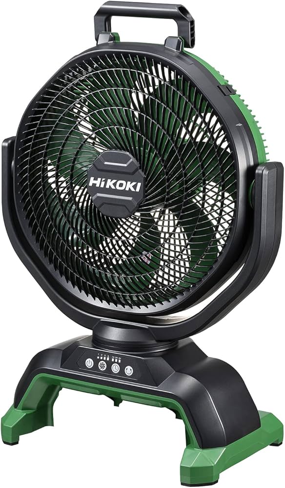 Amazon.co.jp: HiKOKI(ハイコーキ) 14.4V 18V 兼用 充電式 ファン 工場
