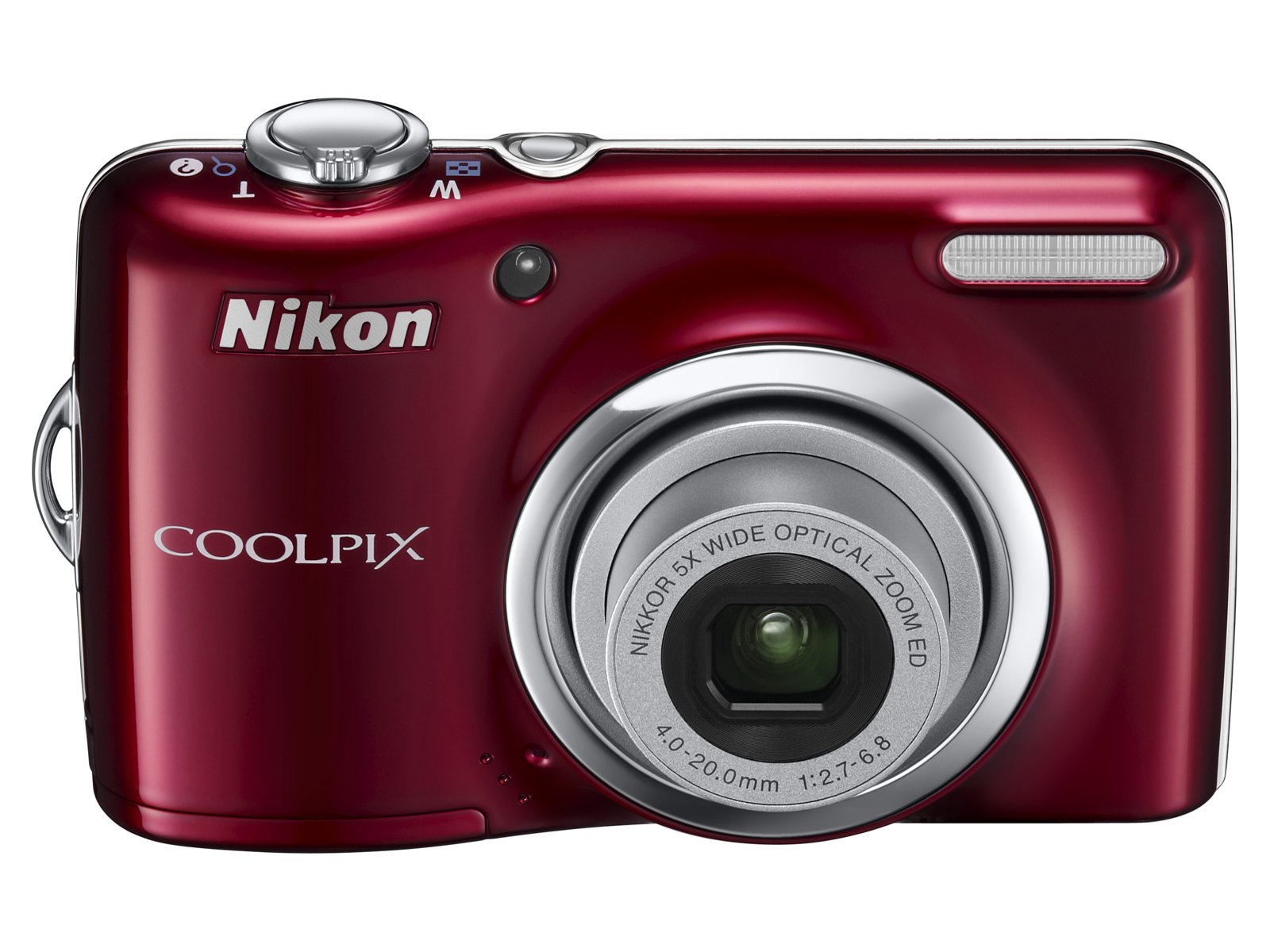 Amazon | NikonデジタルカメラCOOLPIX L23 レッド L23RD | コンパクト 通販