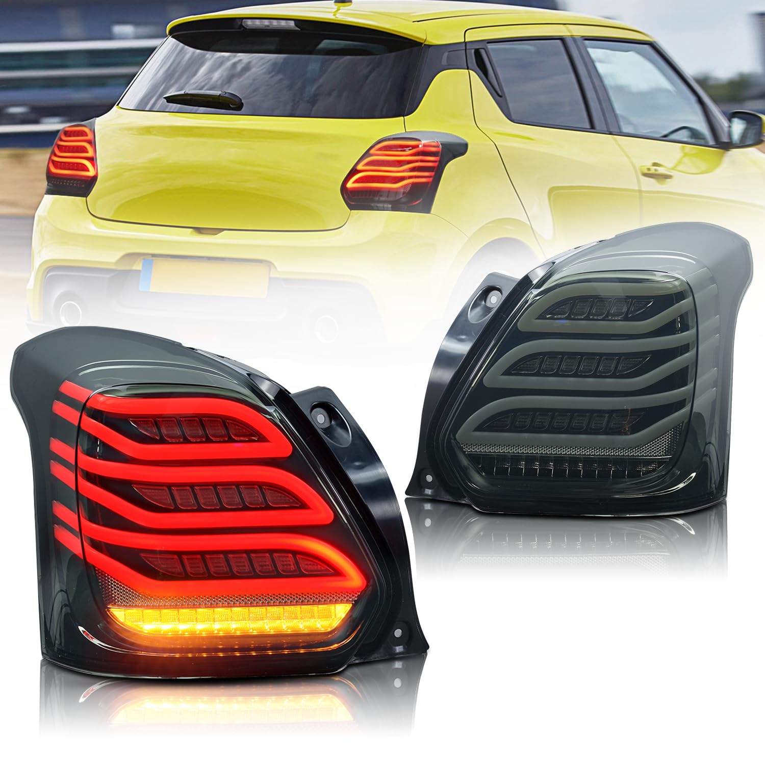 Amazon | Archaic スイフト スポーツ ZC33S テールランプ 全LED ポン