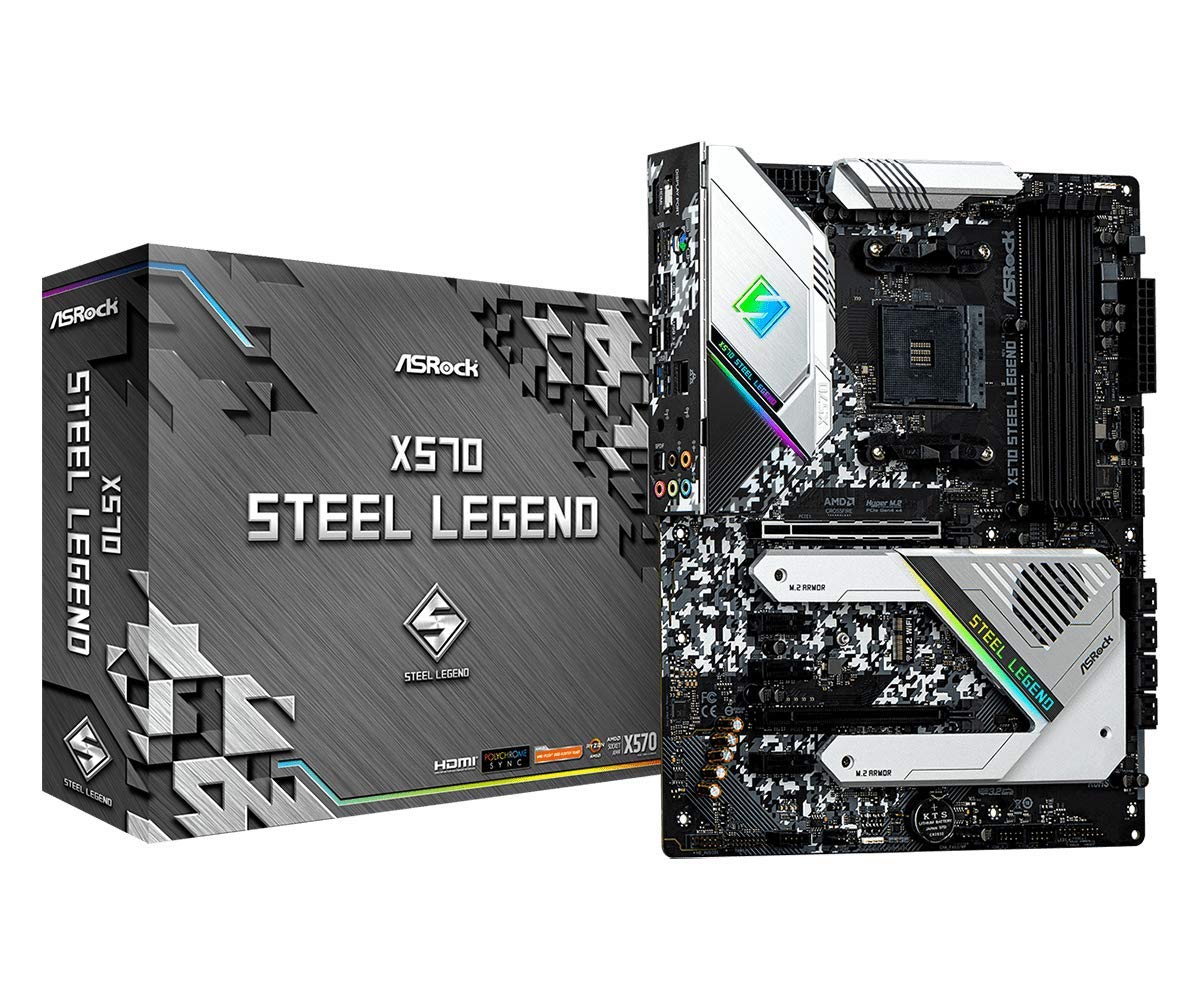 Amazon | ASRock マザーボード X570 Steel Legend AMD Ryzen 5000