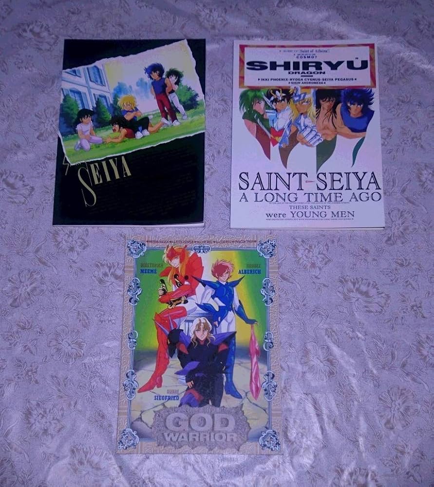 Amazon.co.jp: 聖闘士星矢 ノート 3冊 セット 文房具 車田正美 アニメ