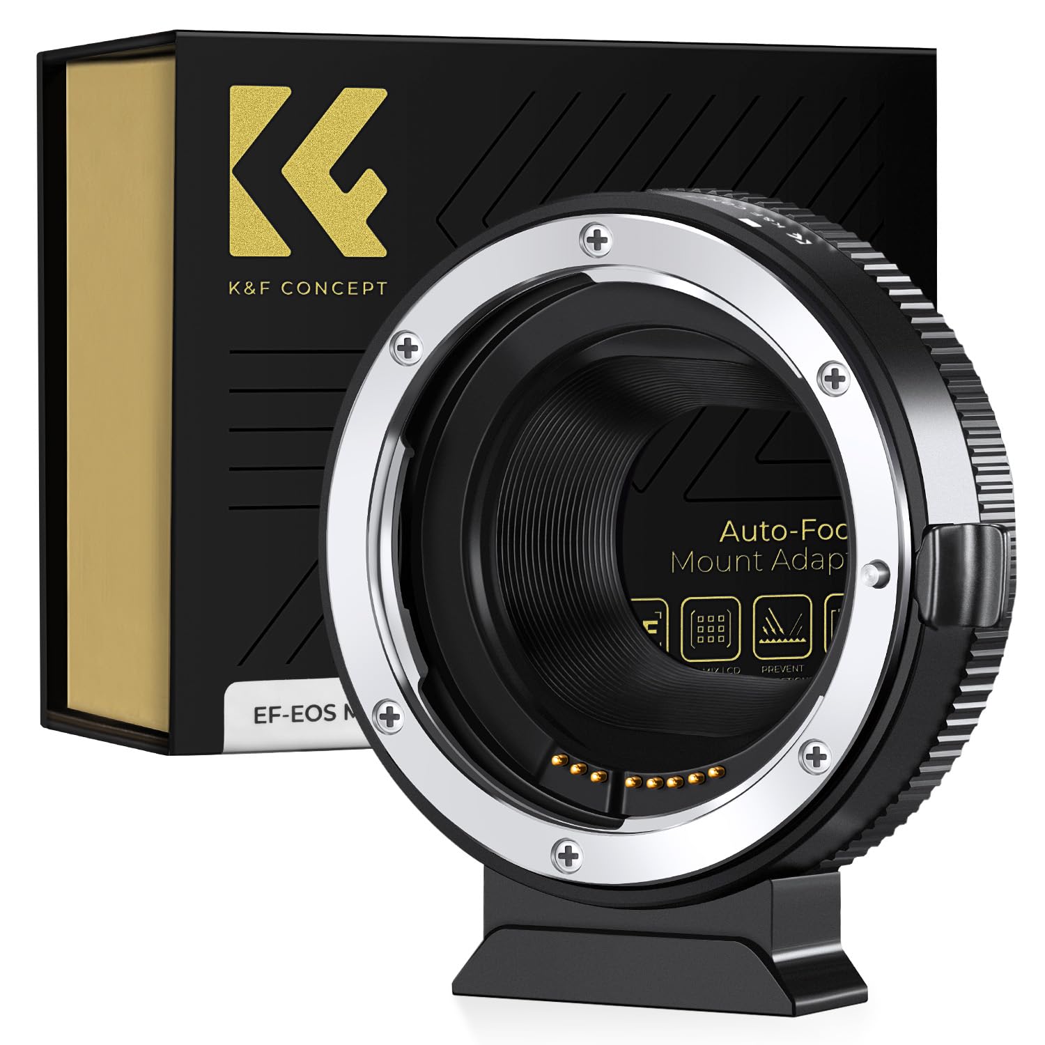Amazon.com : K&F Concept EF to EOS M Adapter, Auto Focus Lens