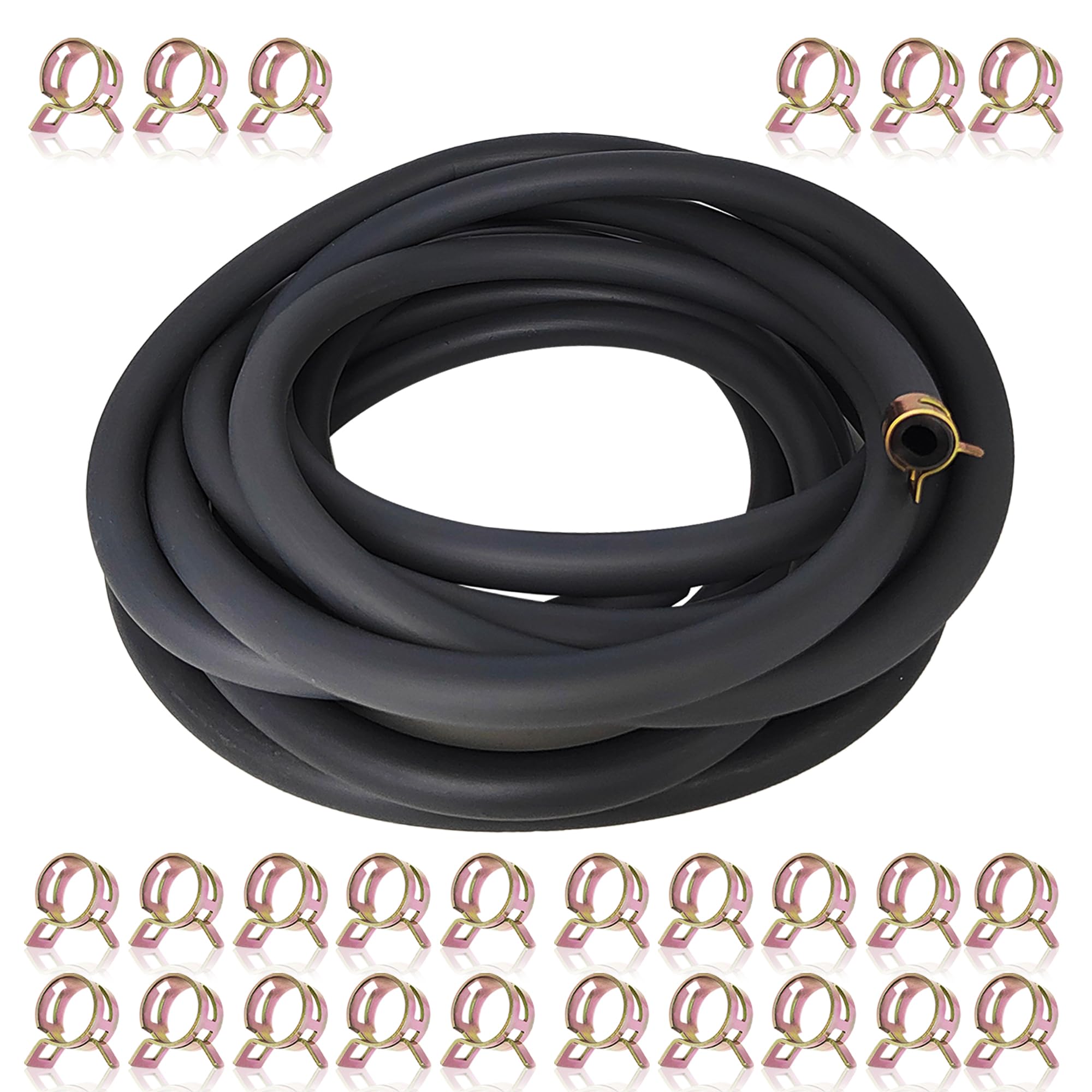 Amazon.com : 1/4 Inch ID Fuel Line Hose 12 Feet + 26Pcs 0.39