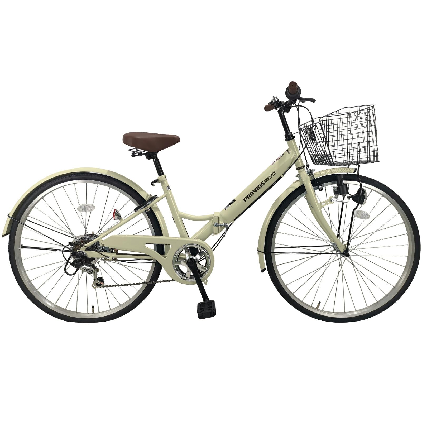 Amazon | PROVROS(プロブロス) シティサイクル 折りたたみ自転車 26