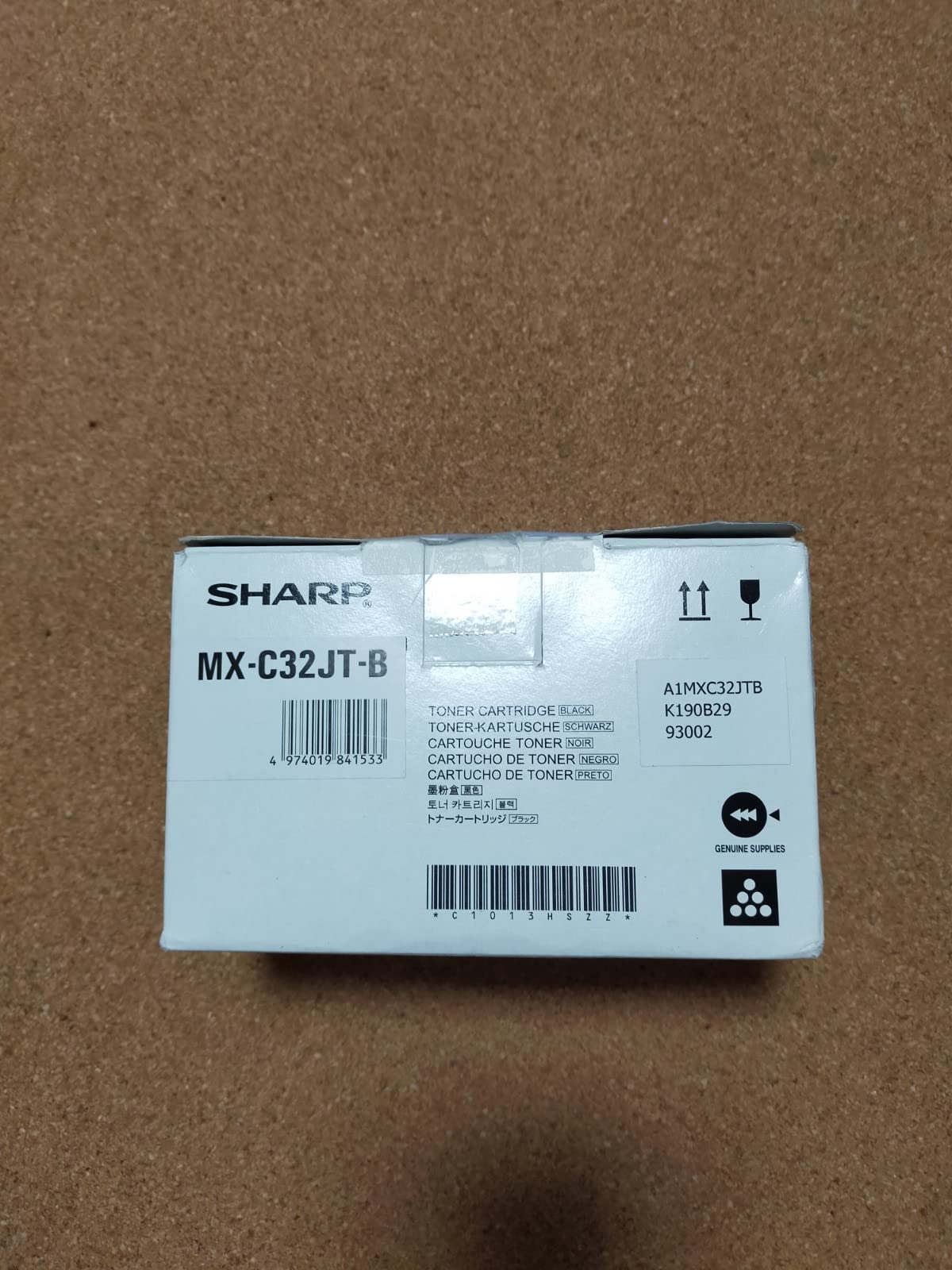 Amazon.co.jp: シャープ MX-C32JT-B 黒・ブラック 純正トナー