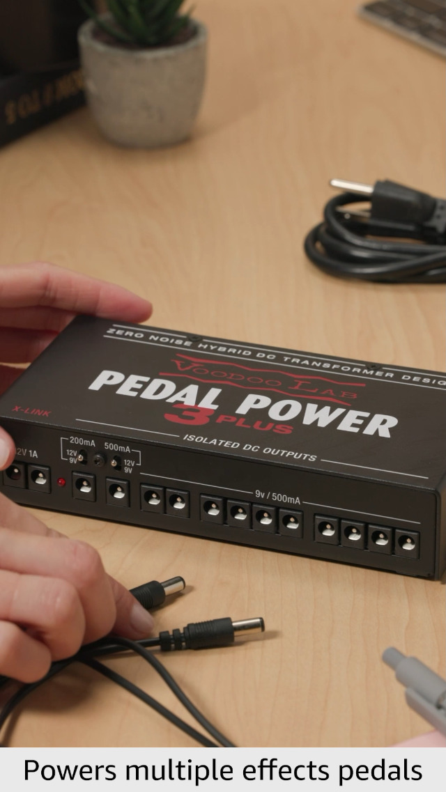 Amazon.com: Voodoo Lab Pedal Power 3 PLUS High Current 12-Output