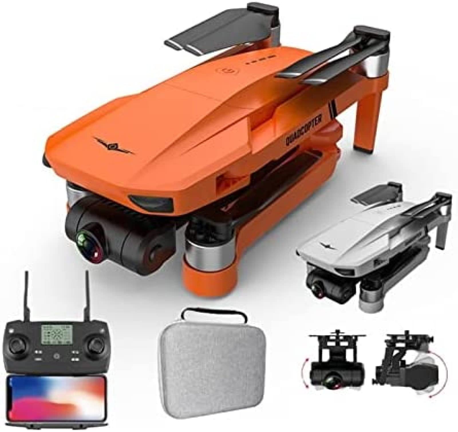 Câmera Drone KF102 GPS Drone 4k Profesional 8K HD Câmera 5G Wifi