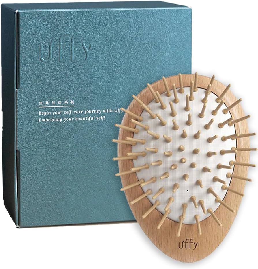 Amazon | Uffy 鍼(ハリ)ブラシ 特許取得技術使用 24金 カッサ 顔