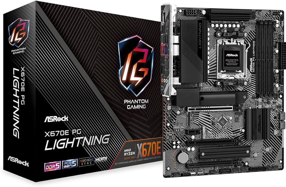 Amazon | ASRock マザーボード X670E PG Lightning AMD Ryzen 7000