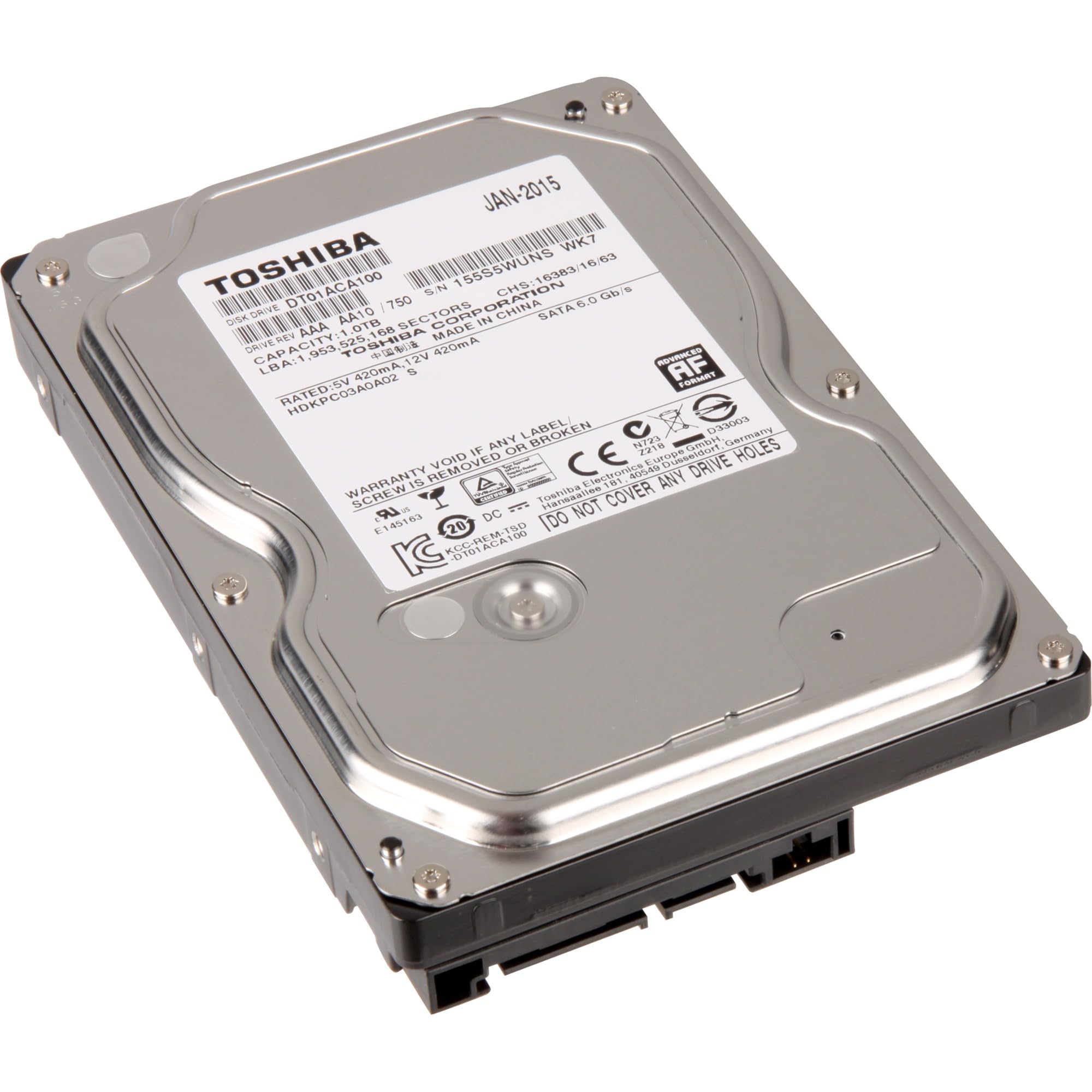 Amazon | Toshbia HDD DT01ACA100 1TB SATA 6Gb/s デスクトップ