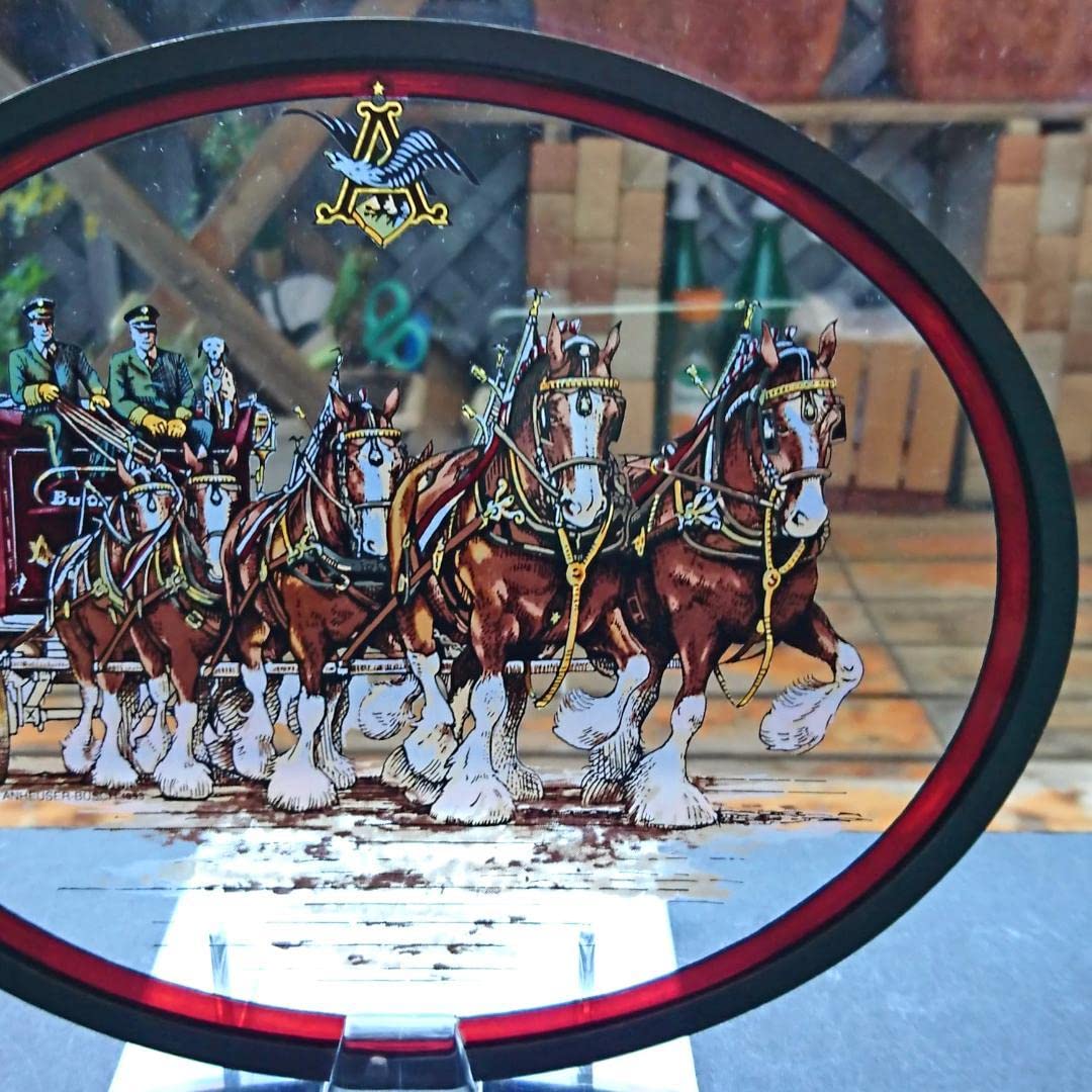 Amazon.co.jp: バドワイザー ステンドグラスBudweiserクリスマスb