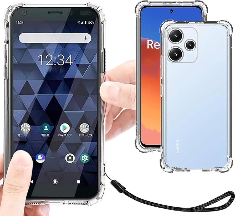 Amazon.co.jp: Xiaomi Redmi 12 5G ケース クリア 透明 カバー