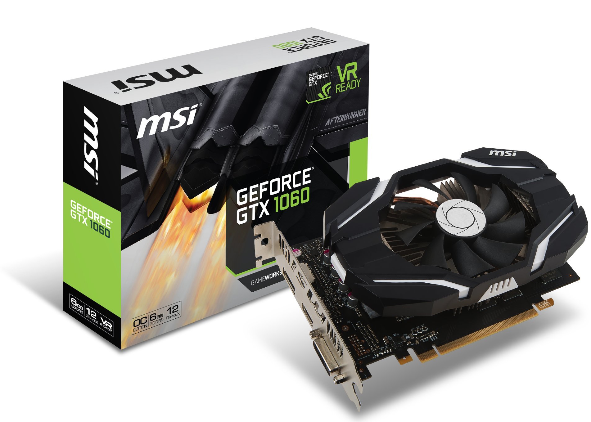 Amazon | GeForce GTX1060 6G OCV1 | MSI | グラフィックボード 通販