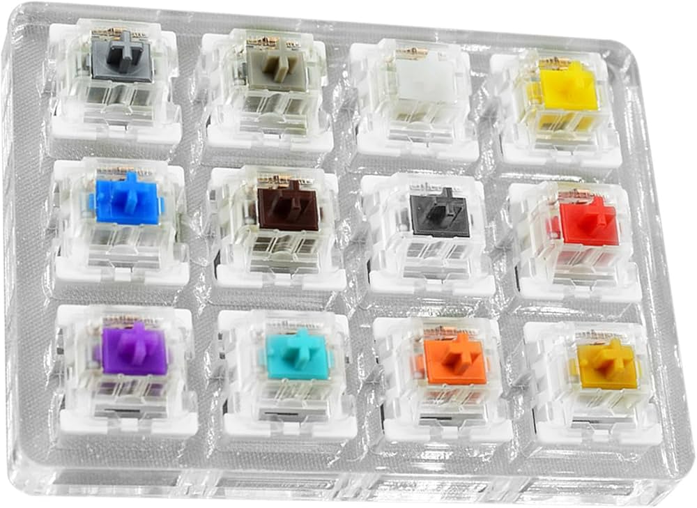 Amazon | キーボード スイッチ テスター - クリア キーキャップ