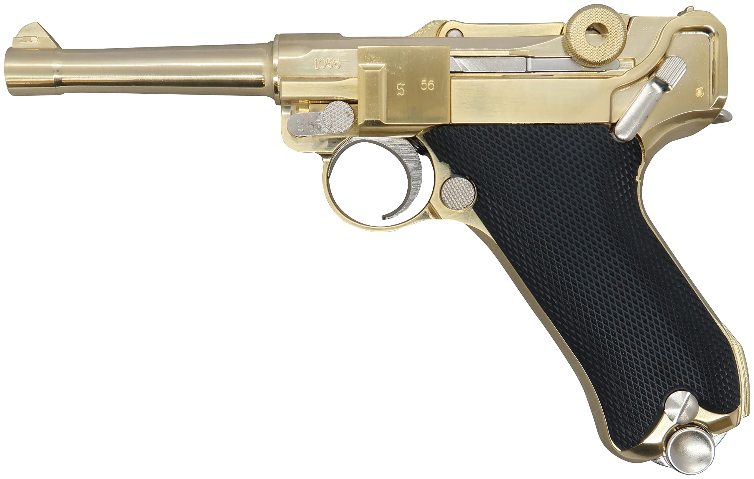 Amazon | マルシン ルガー P-08 4インチ パラベラム ブラックABS