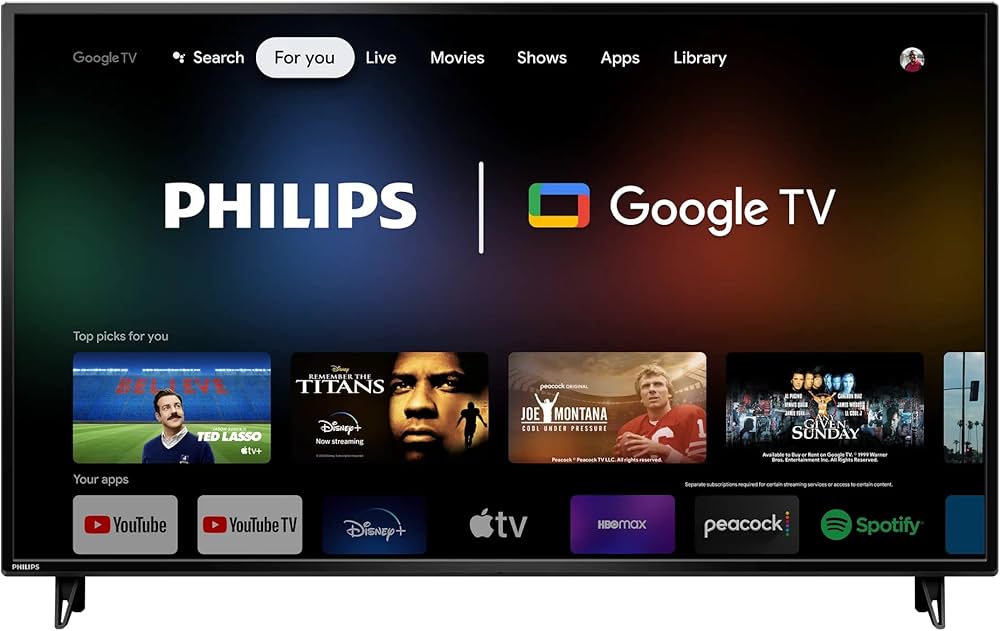 Amazon.com: Philips 55-Inch Class 4K 2160p Smart LED TV HDR Game
