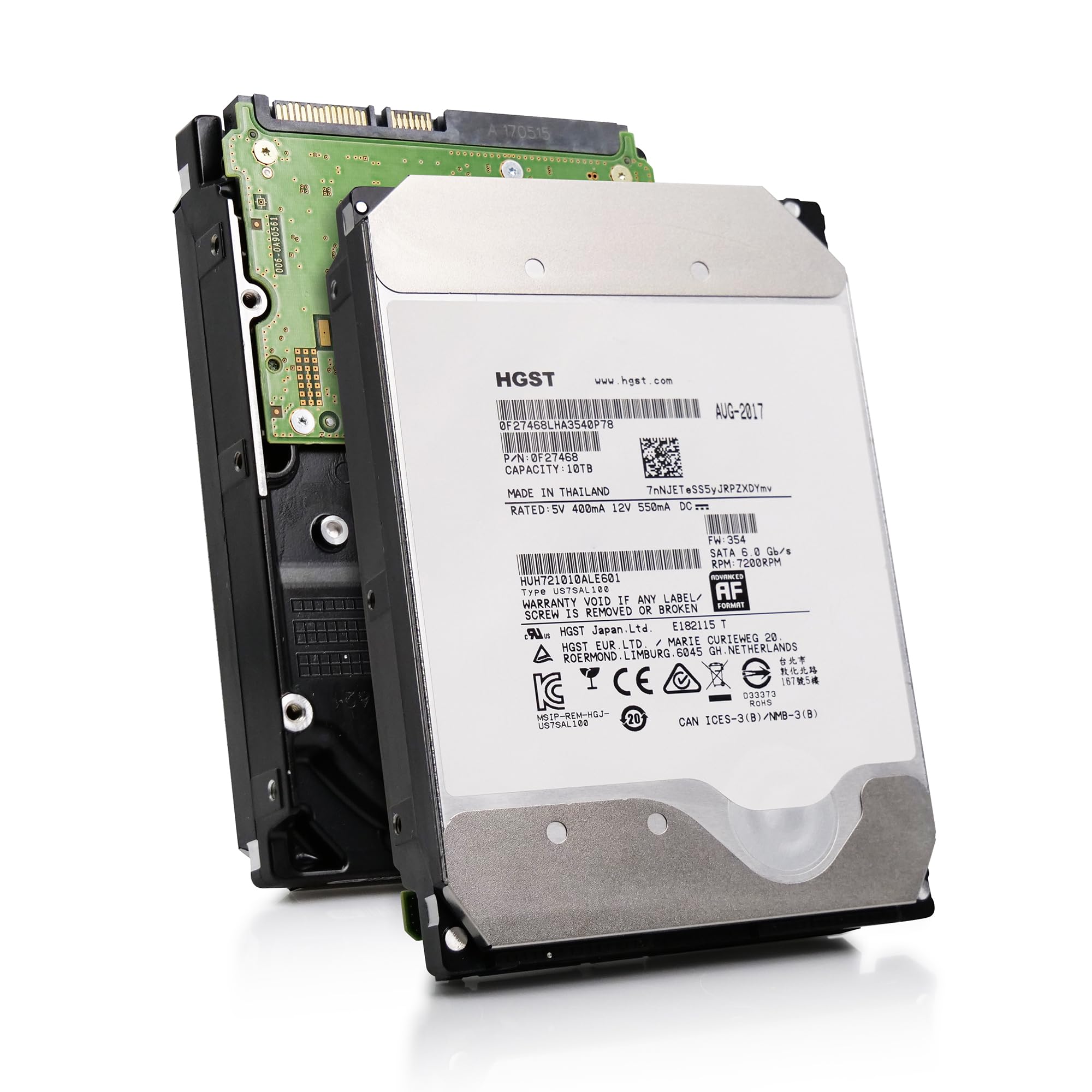 Amazon | HGST WD Ultrastar DC HC510 10TB 7,200RPM SATA 6Gb/s 3.5
