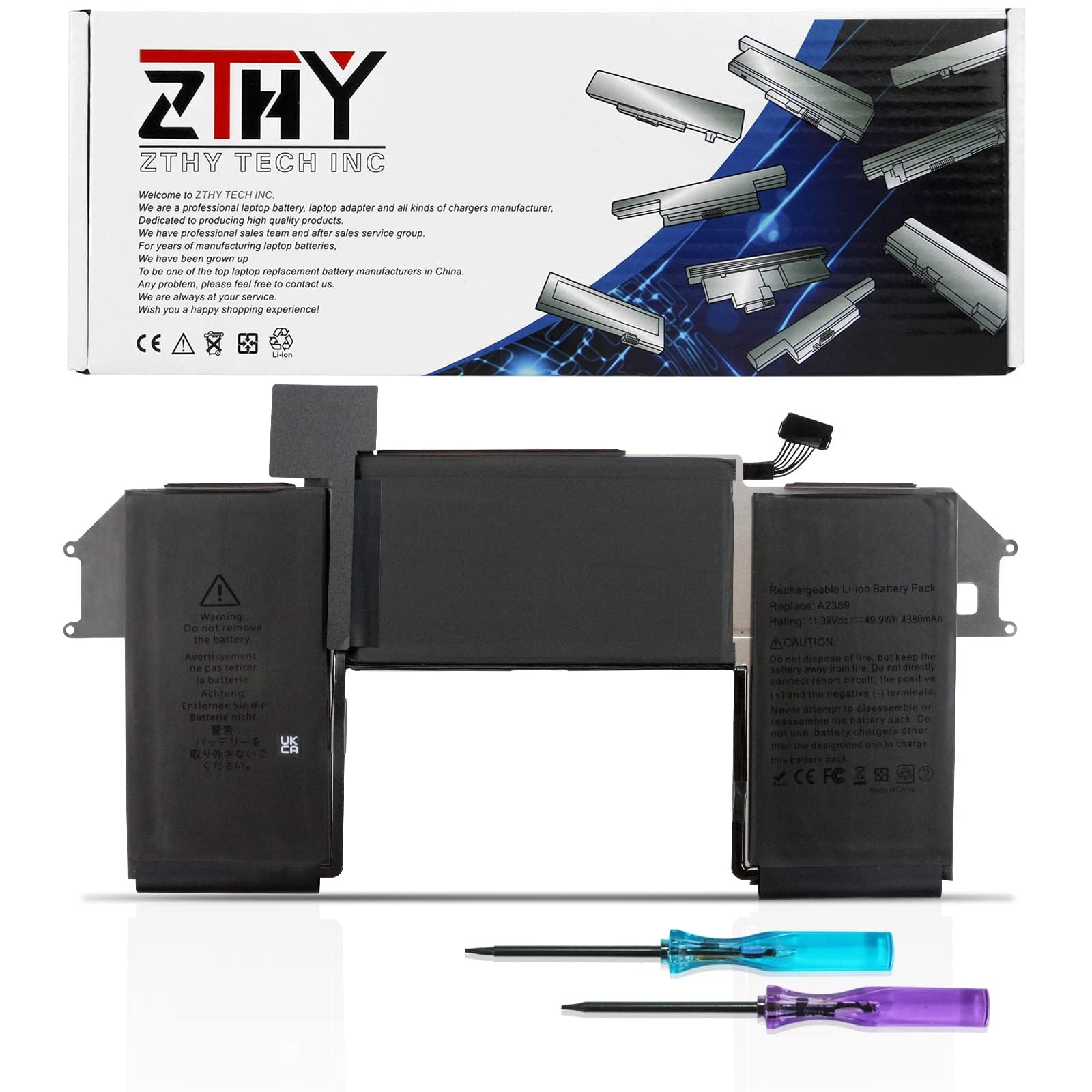 Amazon.com: A2337 A2389 Laptop Battery Replacement for MacBook Air