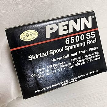 Amazon | PENN 6500SS ペンリール USA製 スピニングリール | ノー