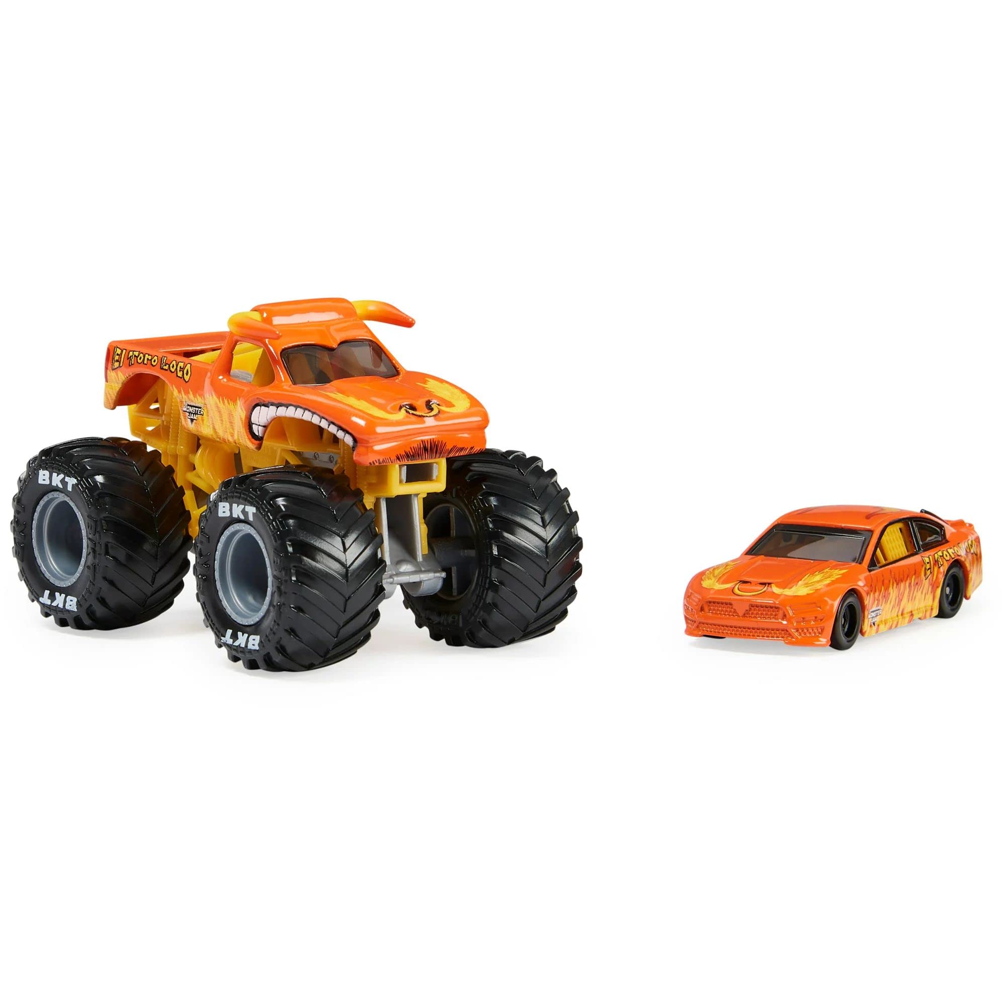 Amazon.co.jp: Monster Jam 公式 1:64スケール ダイキャスト製 2個