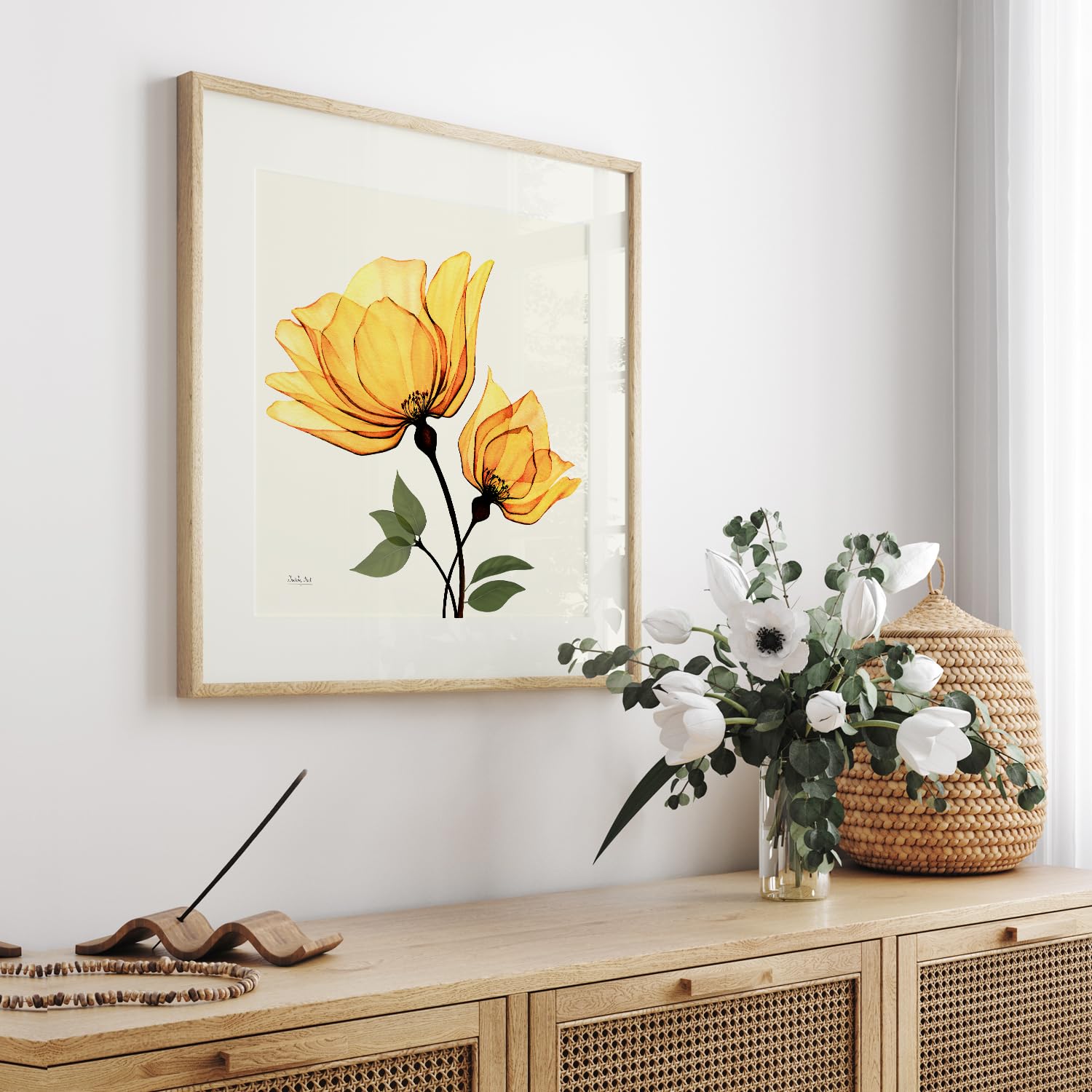 油絵 菅家令子 絵 絵画 インテリア 額付(黒) uF6-112502 花 ばら 油絵