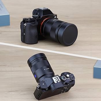 Amazon | haoge メタル 正方形 レンズフード + フードキャップ 富士