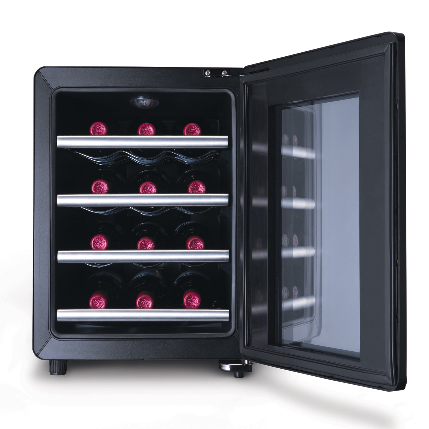 Amazon.co.jp: +LOUNGE 12本収納ワインセラー LNE-W2312B[ペルチェ式