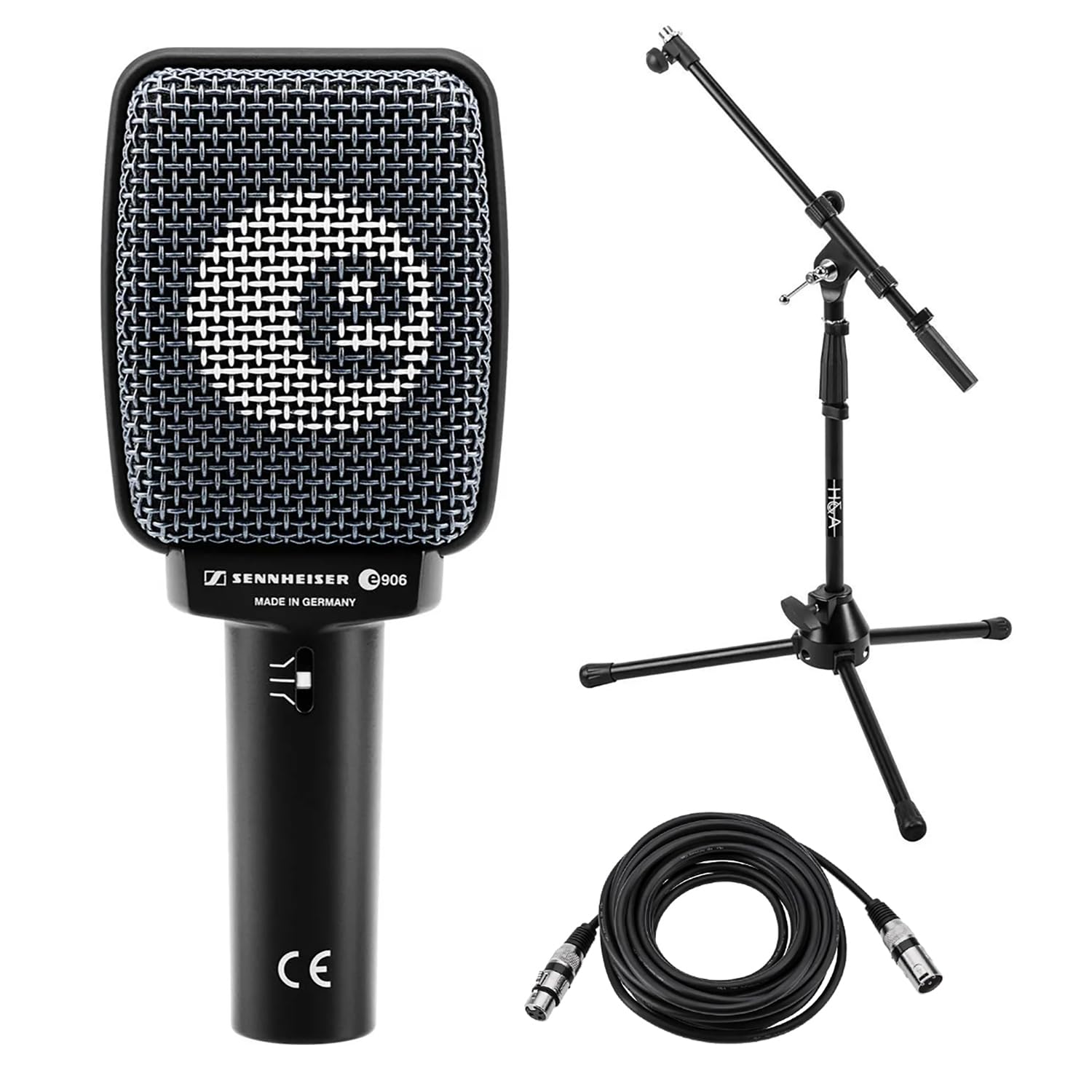 Amazon.com: Sennheiser E906 Instrument Microphone Bundle with Amp