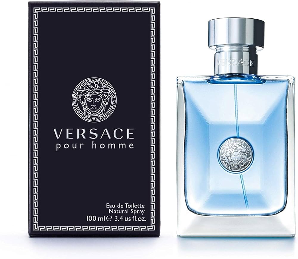Amazon.com : Versace Pour Homme Eau de Toilet 100ml : Beauty