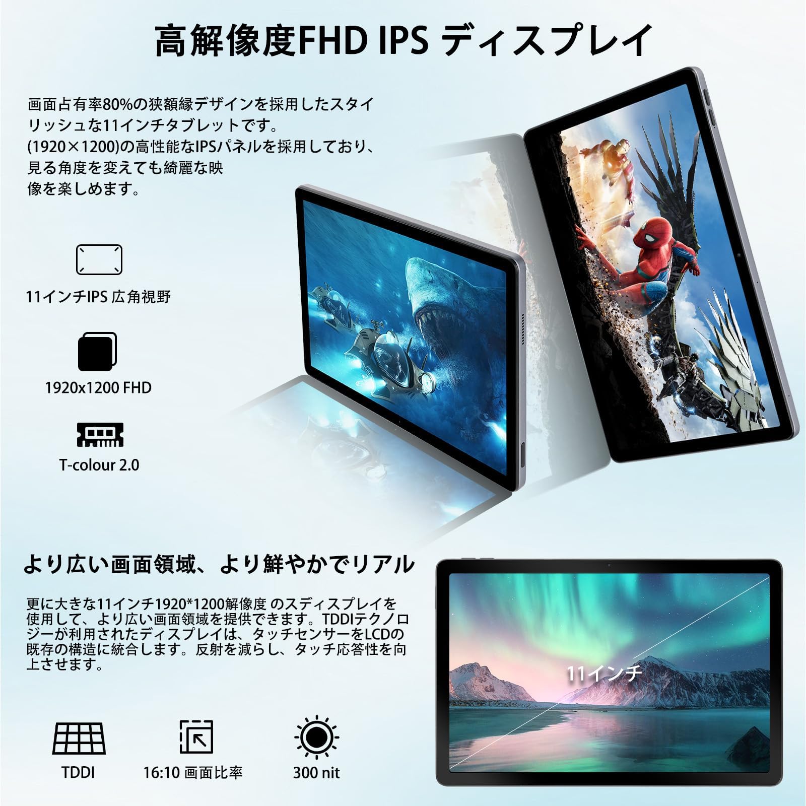 Amazon.co.jp: FancyDay タブレット 11インチ Android 14 wi-fi モデル