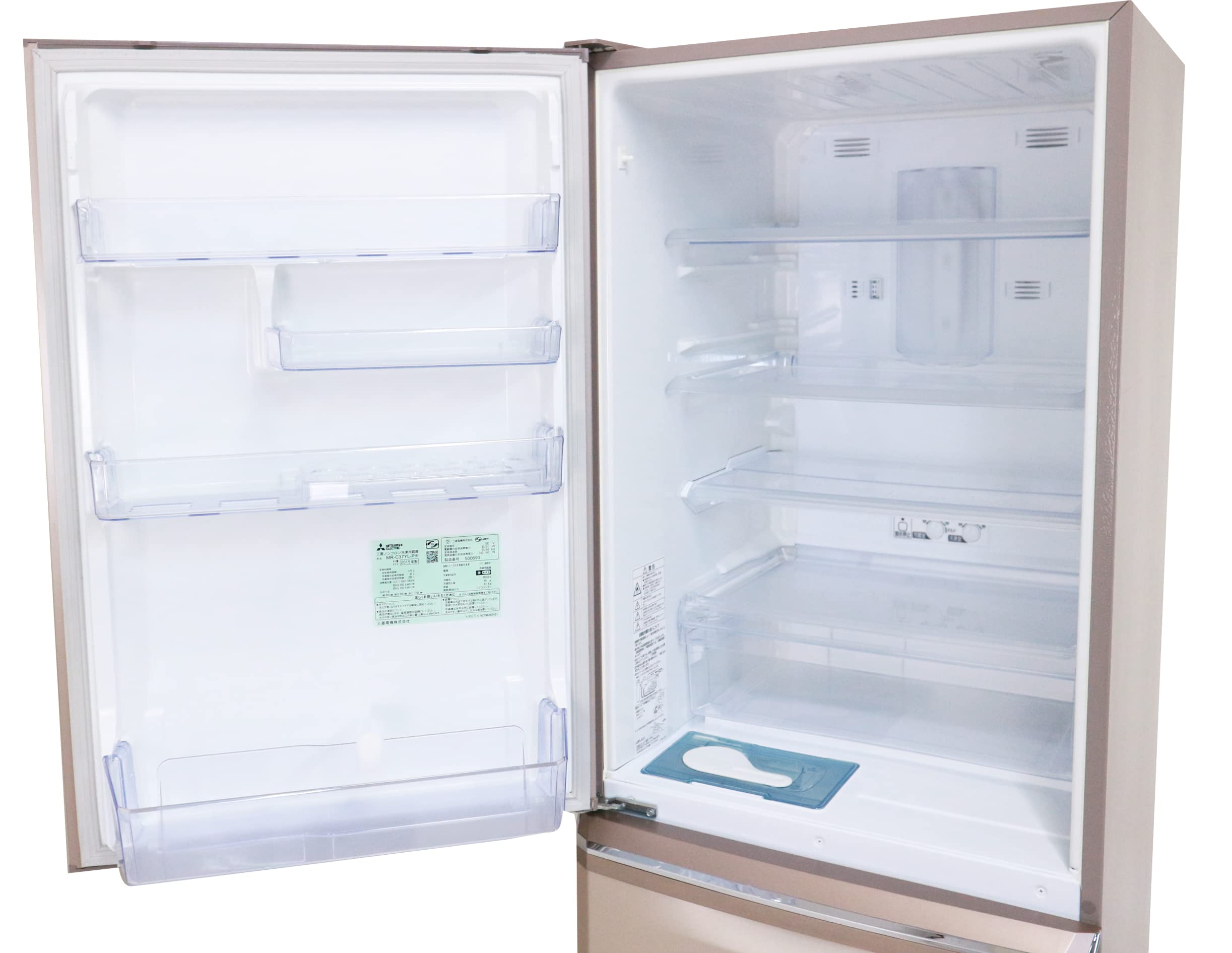 Amazon.co.jp: 三菱 【右開き】455L 5ドアノンフロン冷蔵庫 置ける