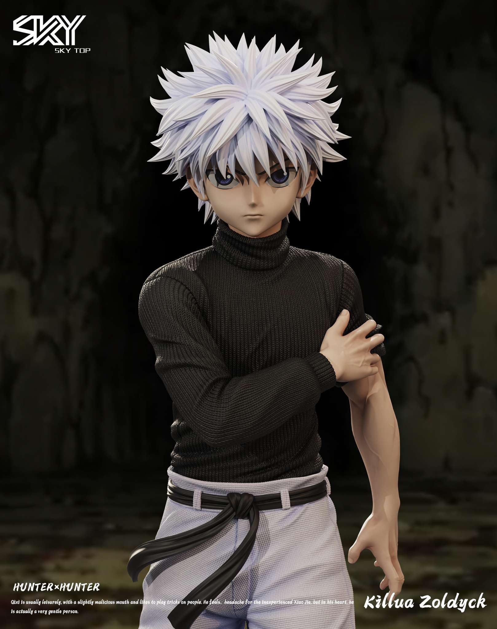 Amazon.co.jp: キルア・ゾルディック フィギュア 1/6スケール 塗装済み