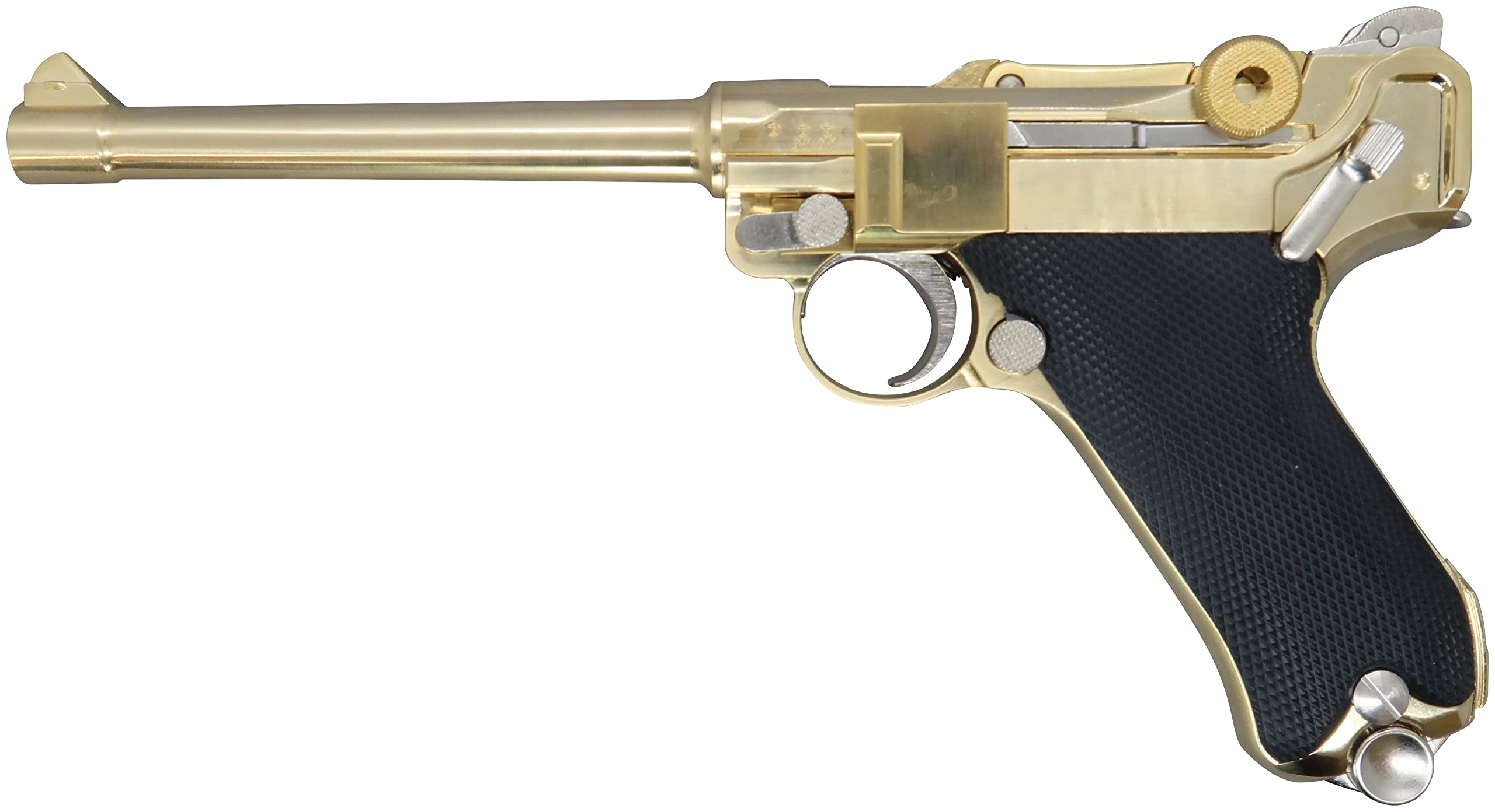 Amazon | マルシン ルガー P-08 6インチ MARINE ブラックABSグリップ