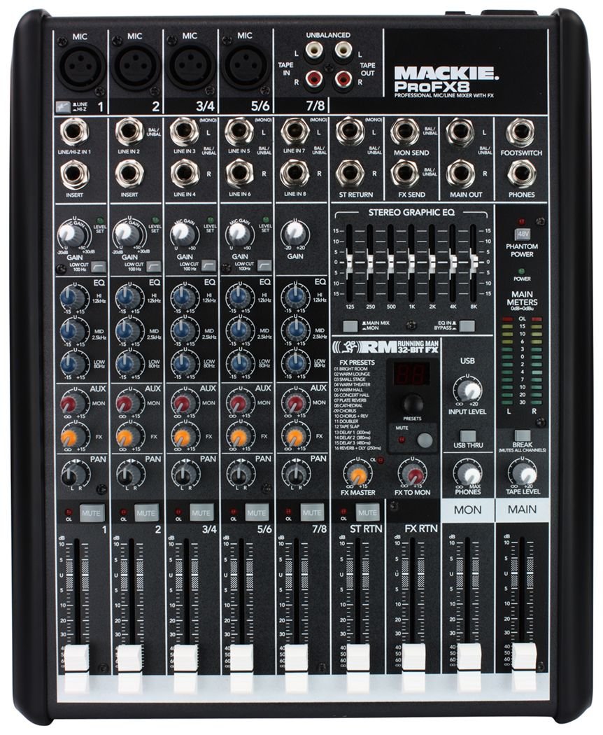 Amazon | MACKIE マッキー アナログミキサー ProFX8 国内正規品