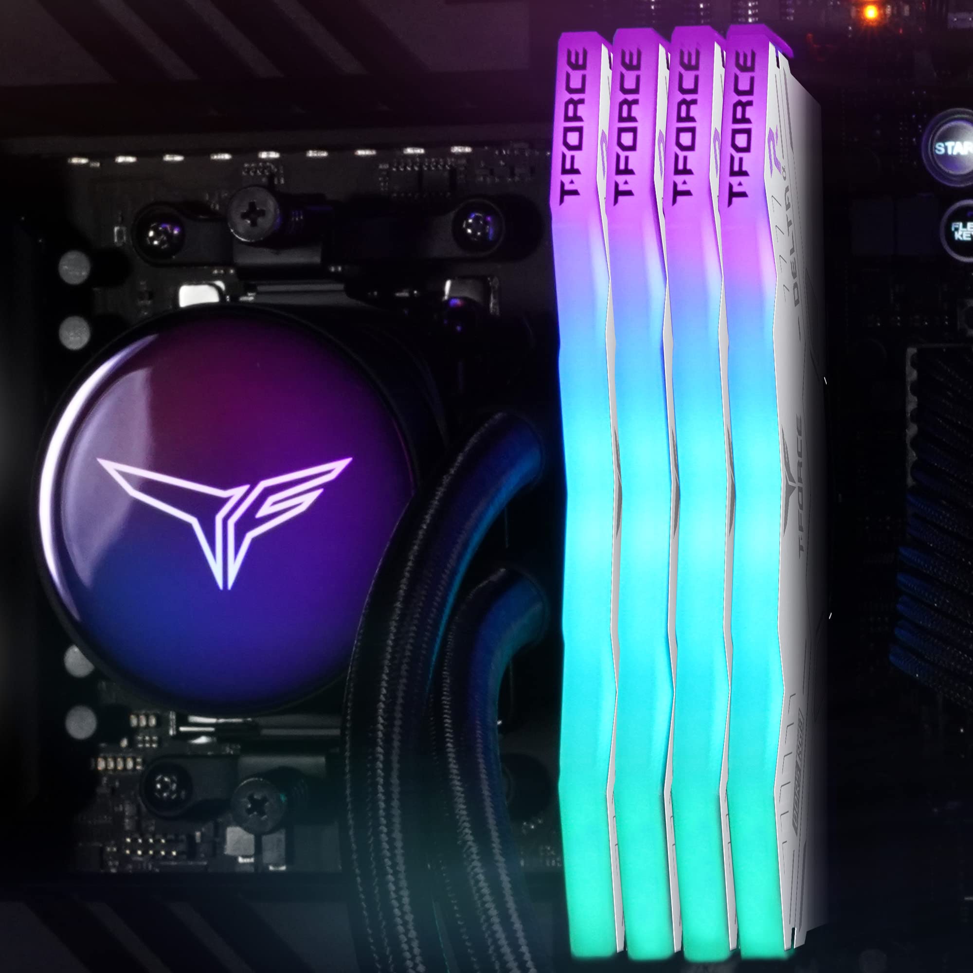 Amazon.com: TEAMGROUP T-Force Delta Alpha RGB DDR5 Ram 32GB Kit