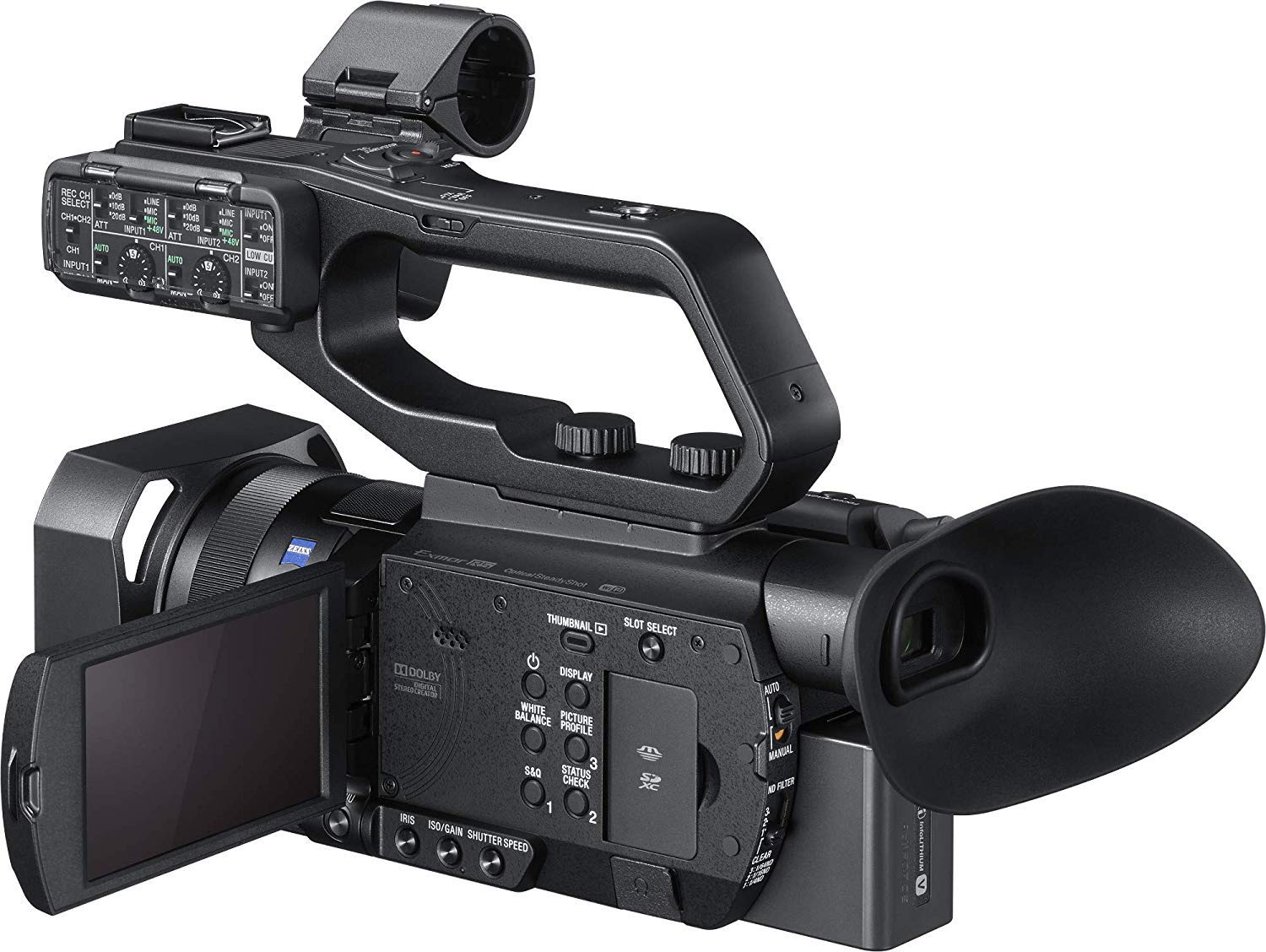 Amazon | Sony PXW-Z90V 4K HD コンパクト NXCAM カムコーダー