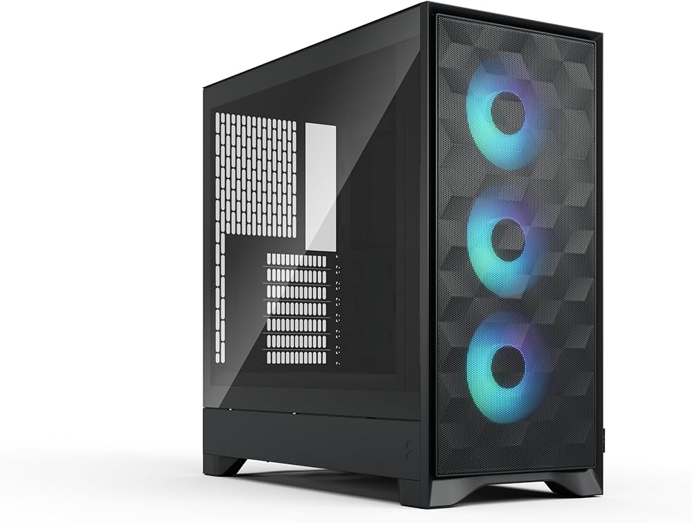 Amazon.co.jp: Fractal Design Pop 2 Air Black TG RGB ミドルタワー型