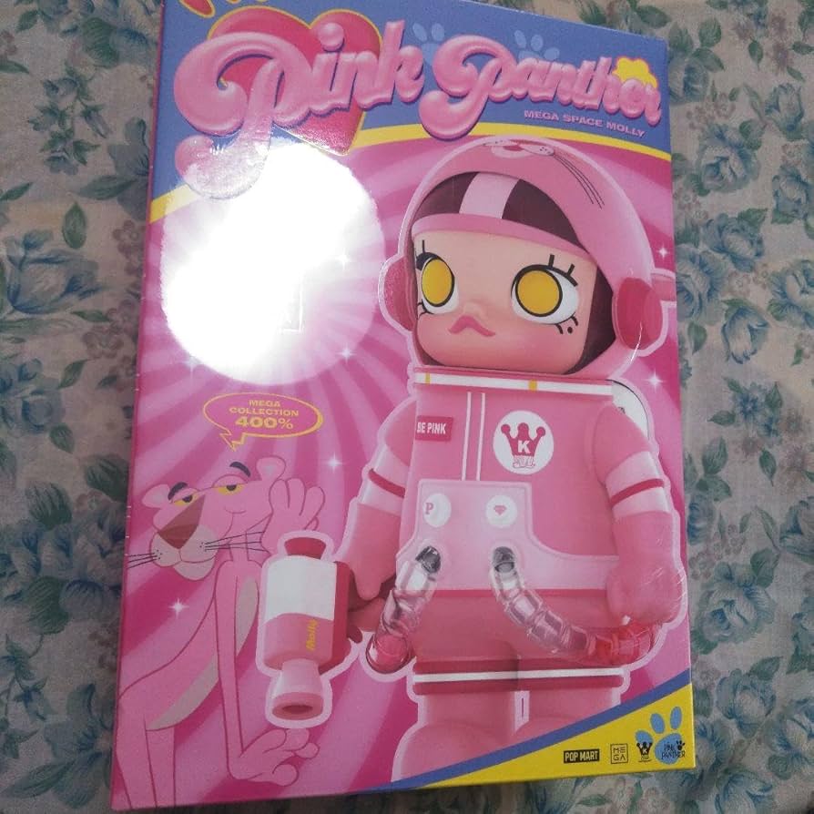 Amazon.co.jp: ポップマート モリー 400％ ピンクパンサー : おもちゃ