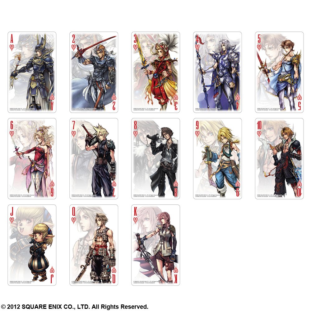 Amazon.co.jp: FINAL FANTASY 25周年記念トランプ : おもちゃ