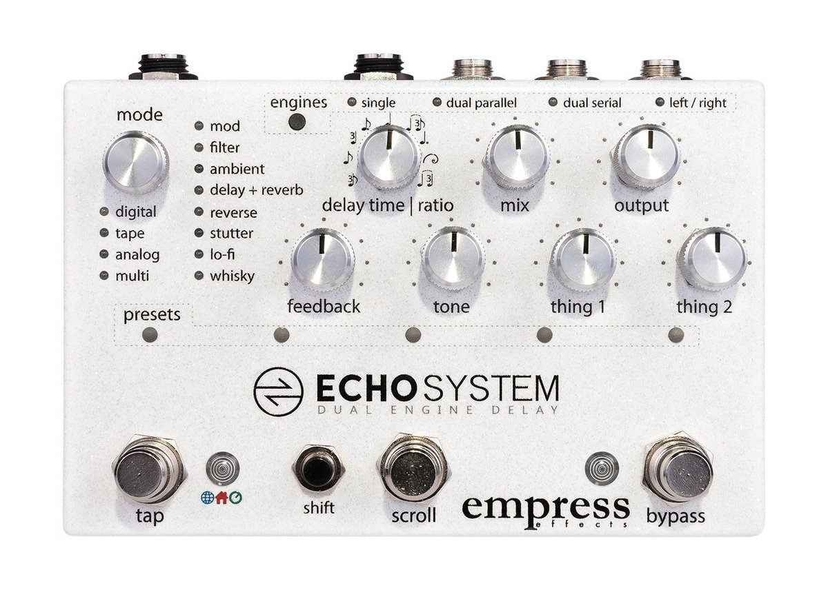 Amazon.com: Empress Effects Echosystem Delay Effect Pedal
