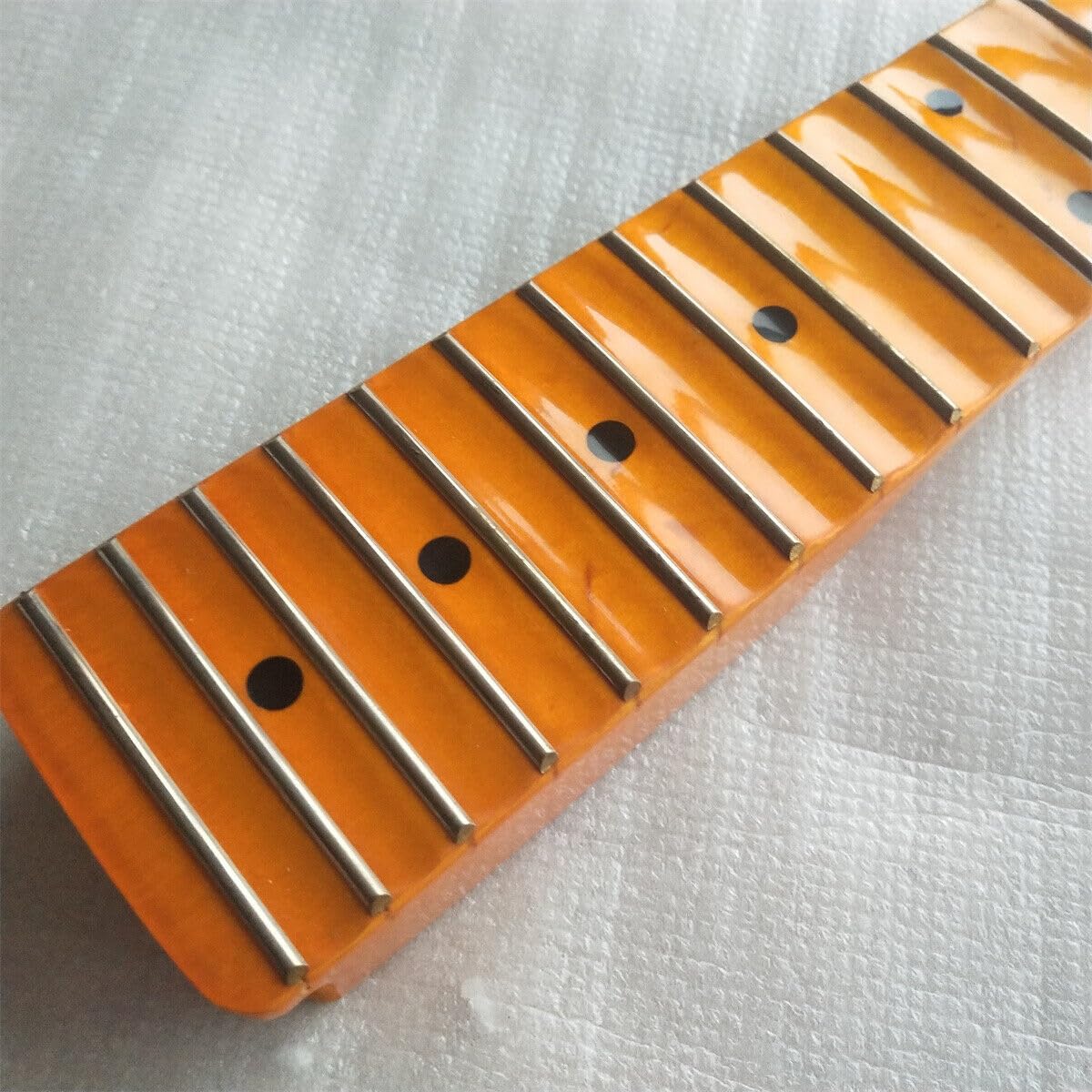 Amazon.co.jp: リバースヘッドフルスキャロップドエレキギターネック