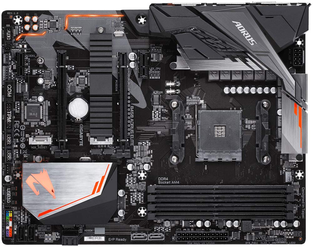 Amazon.com: Gigabyte B450 Aorus Elite Motherboard Intel AMD B450