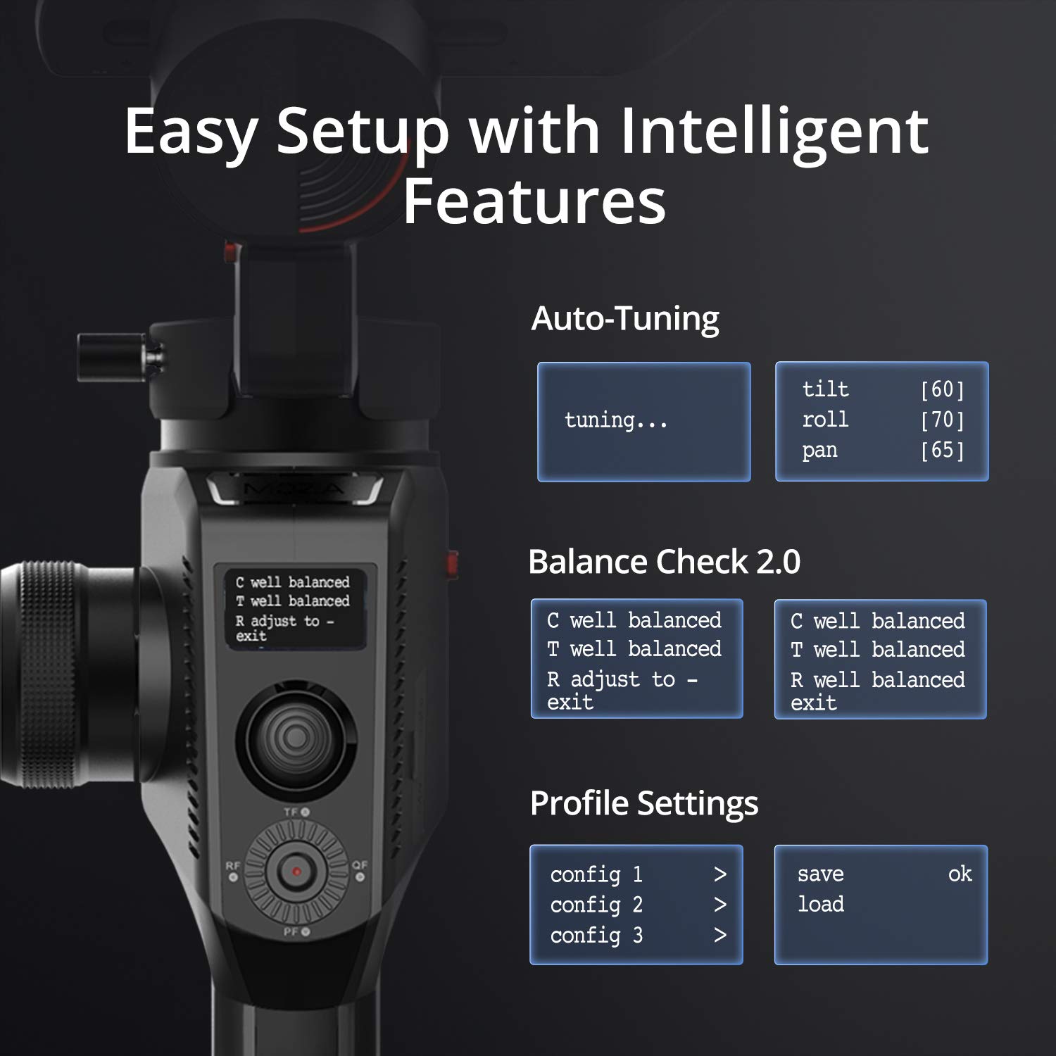 Amazon.co.jp: 【国内正規品】 MOZA ジンバルカメラ MOIN Camera 3軸