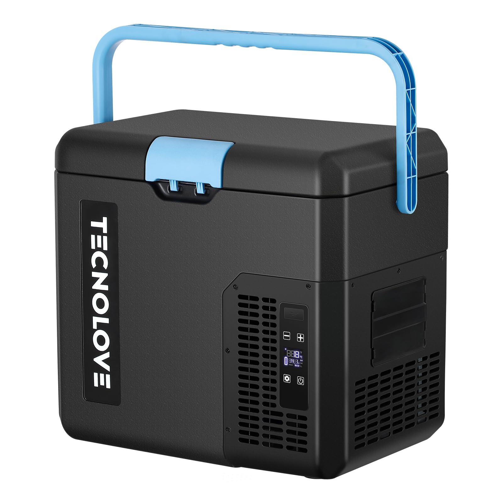 Amazon.co.jp: Tecnolove 車載冷蔵庫 18L -20℃～20℃ 急速冷凍