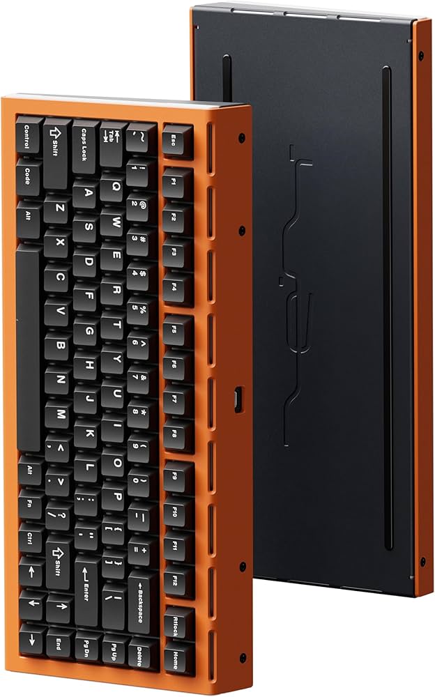 Amazon | HOVEY WORKS ZENT75-HE アルミニウム 75% 有線磁気キーボード