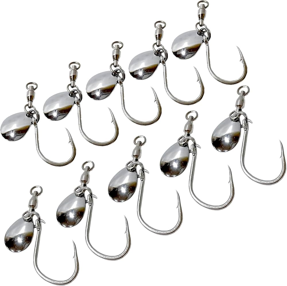 Amazon | にしはや ブレードジギング用フック コロラド メタルジグ