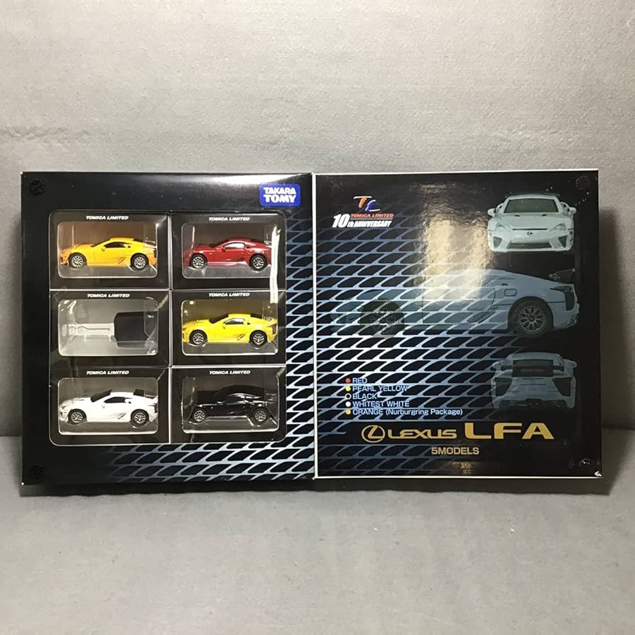 Amazon | 1/61 LEXUS LFA 5MODELS トミカリミテッド 10th